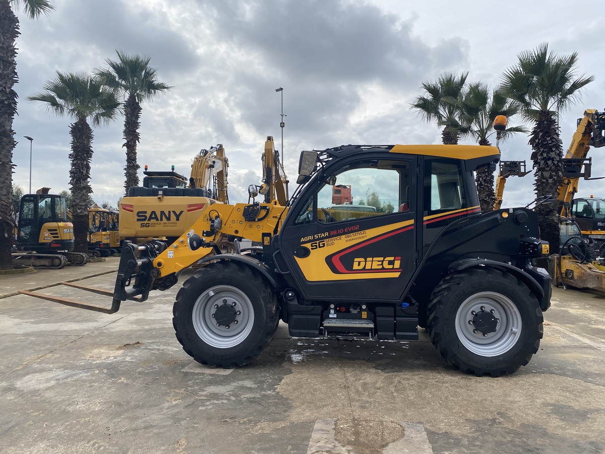 AGRI STAR38-10GD  SOLL. TELESCOPICO DIECI FISSO 10 MT PORTATA 3.800 KG