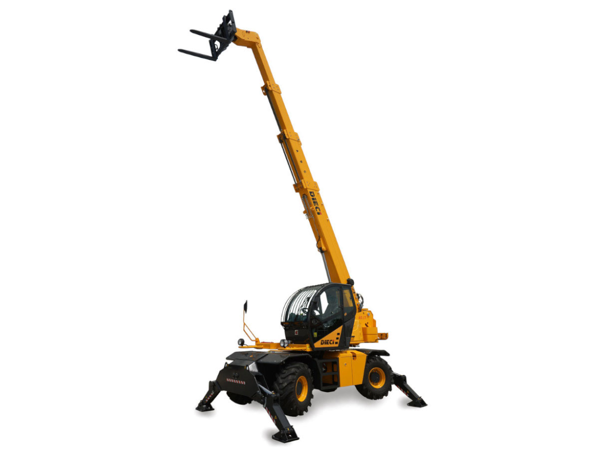 PEGASUS 60.16 SOLLEVATORE TELESCOPICO DIECI ROTANTE 16 MT PORTATA 6.000 KG.